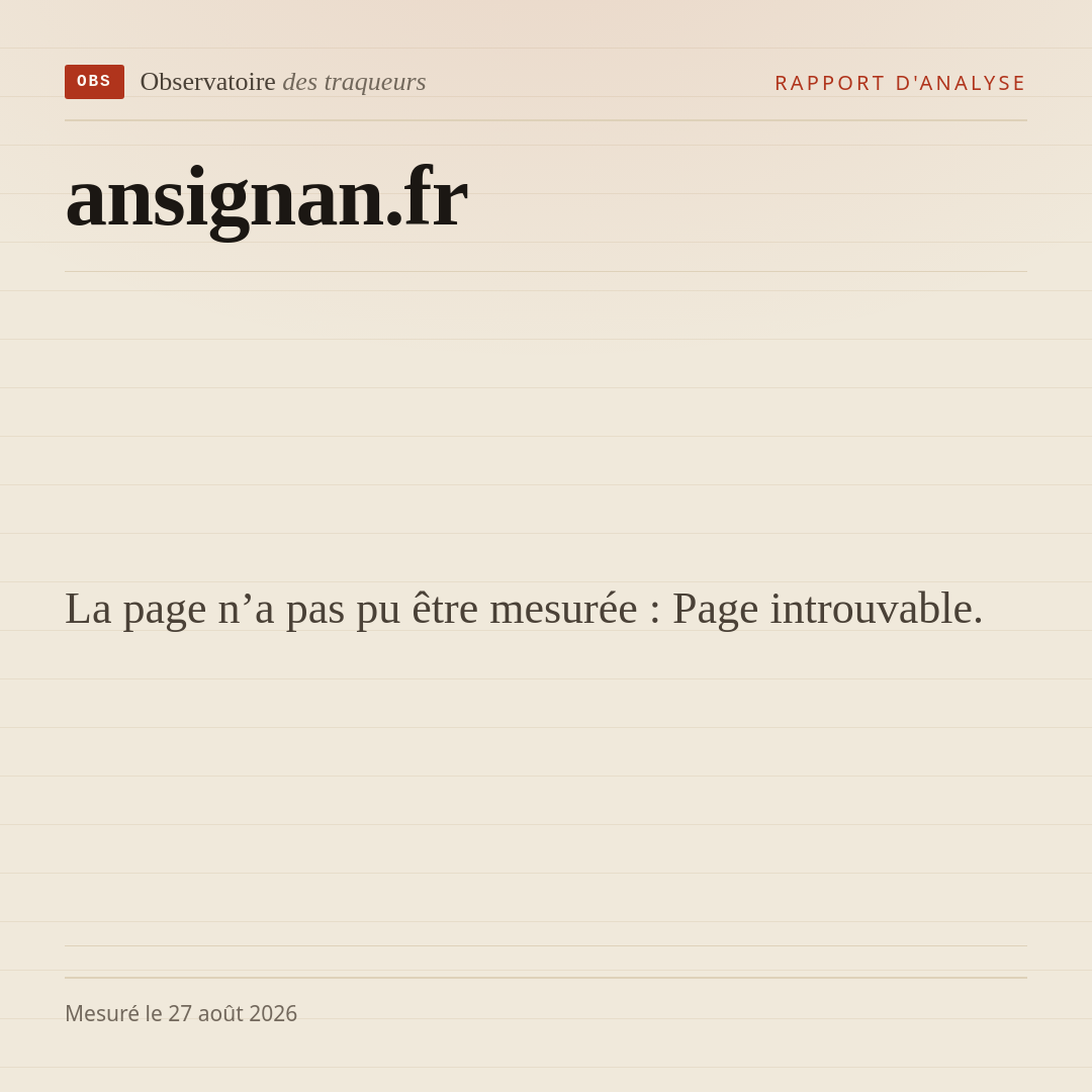 La page n’a pas pu être mesurée : Page introuvable.