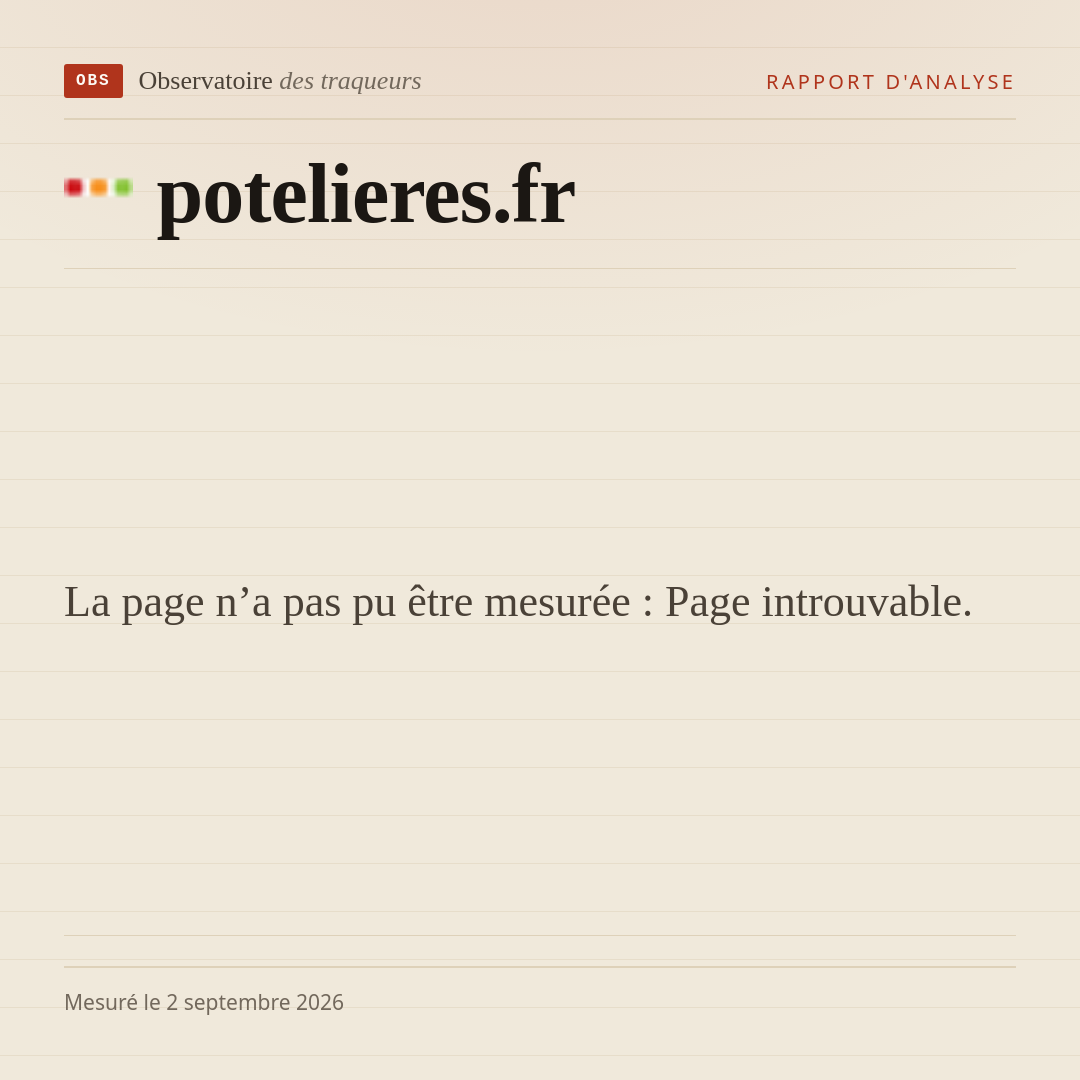 La page n’a pas pu être mesurée : Page introuvable.