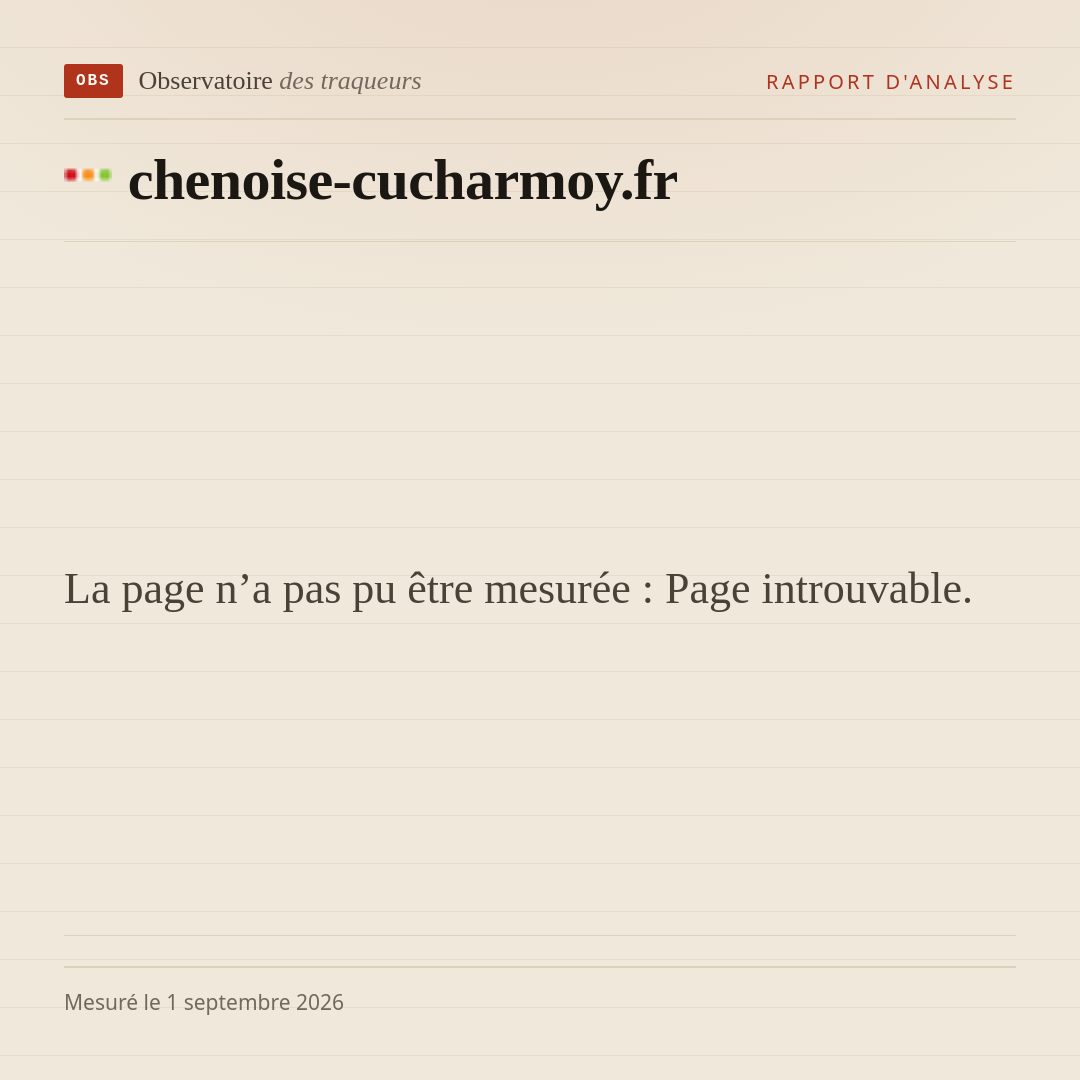 La page n’a pas pu être mesurée : Page introuvable.