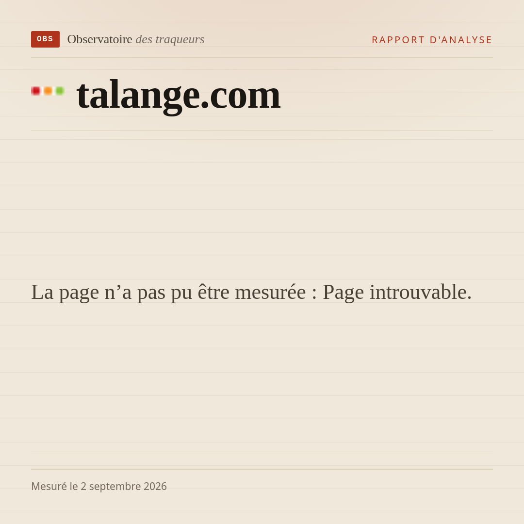 La page n’a pas pu être mesurée : Page introuvable.