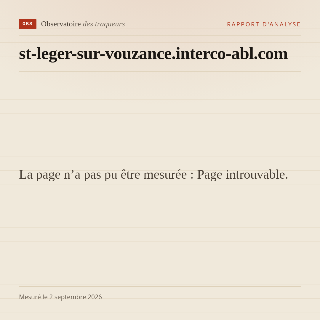 La page n’a pas pu être mesurée : Page introuvable.
