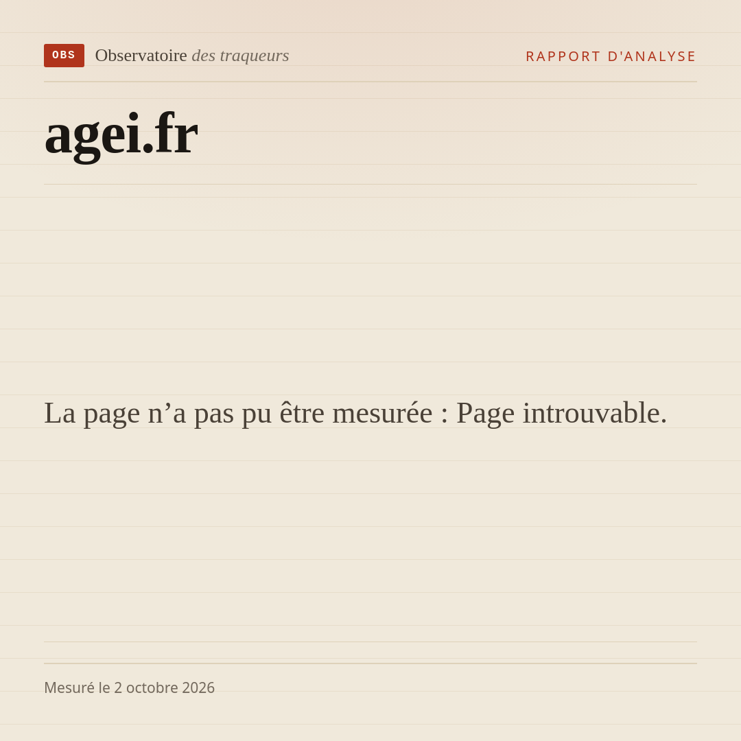 La page n’a pas pu être mesurée : Page introuvable.