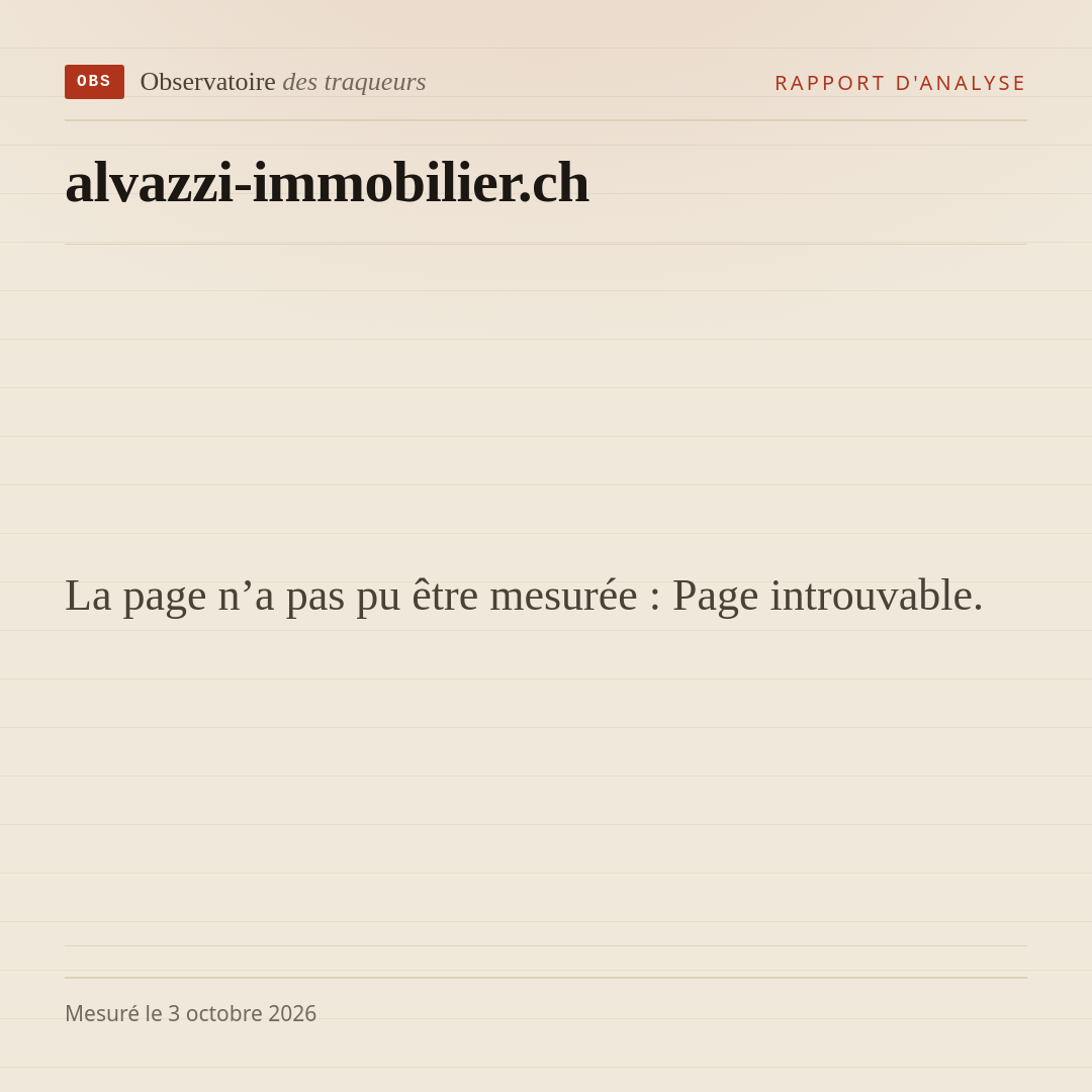 La page n’a pas pu être mesurée : Page introuvable.