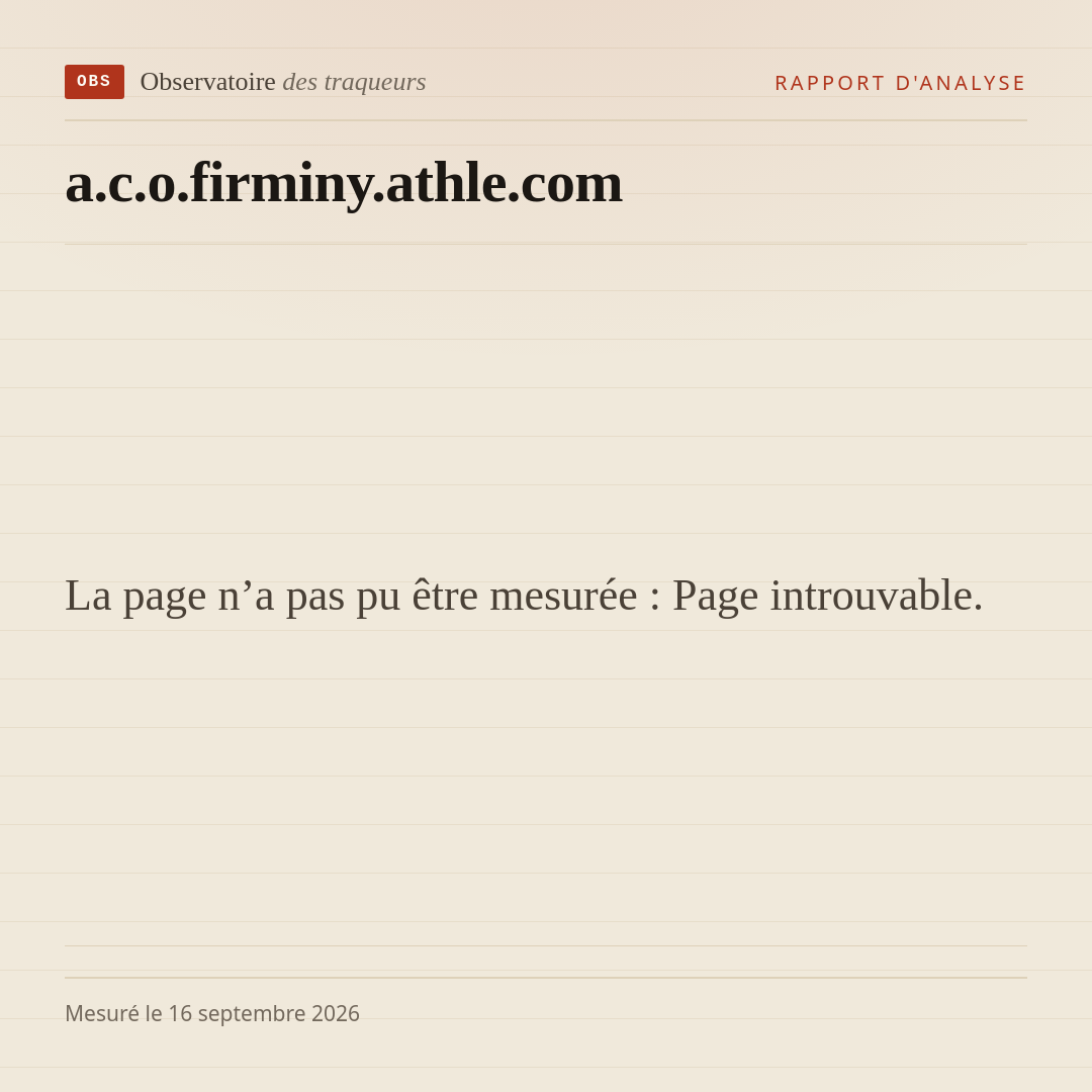 La page n’a pas pu être mesurée : Page introuvable.