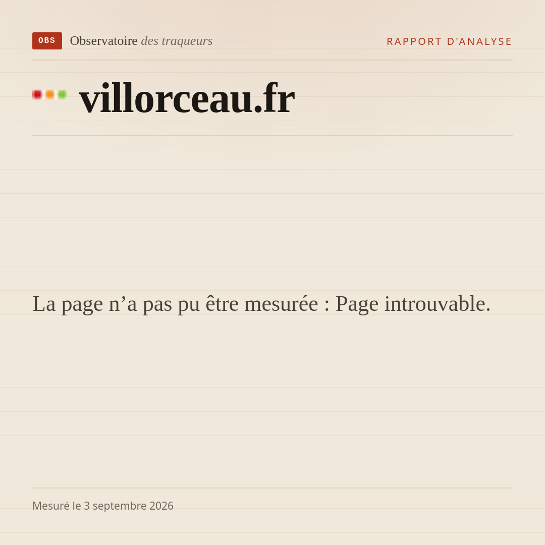 La page n’a pas pu être mesurée : Page introuvable.