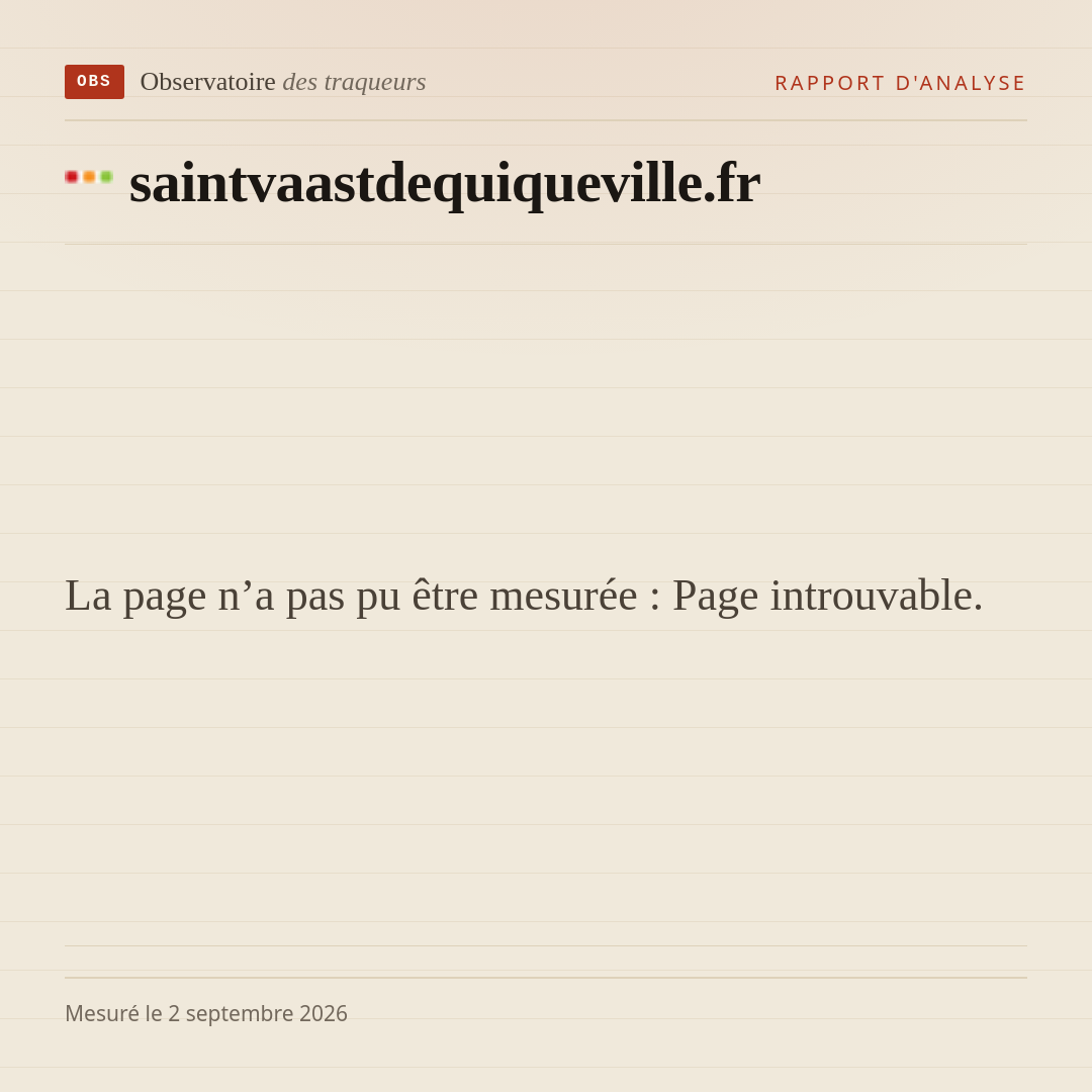 La page n’a pas pu être mesurée : Page introuvable.