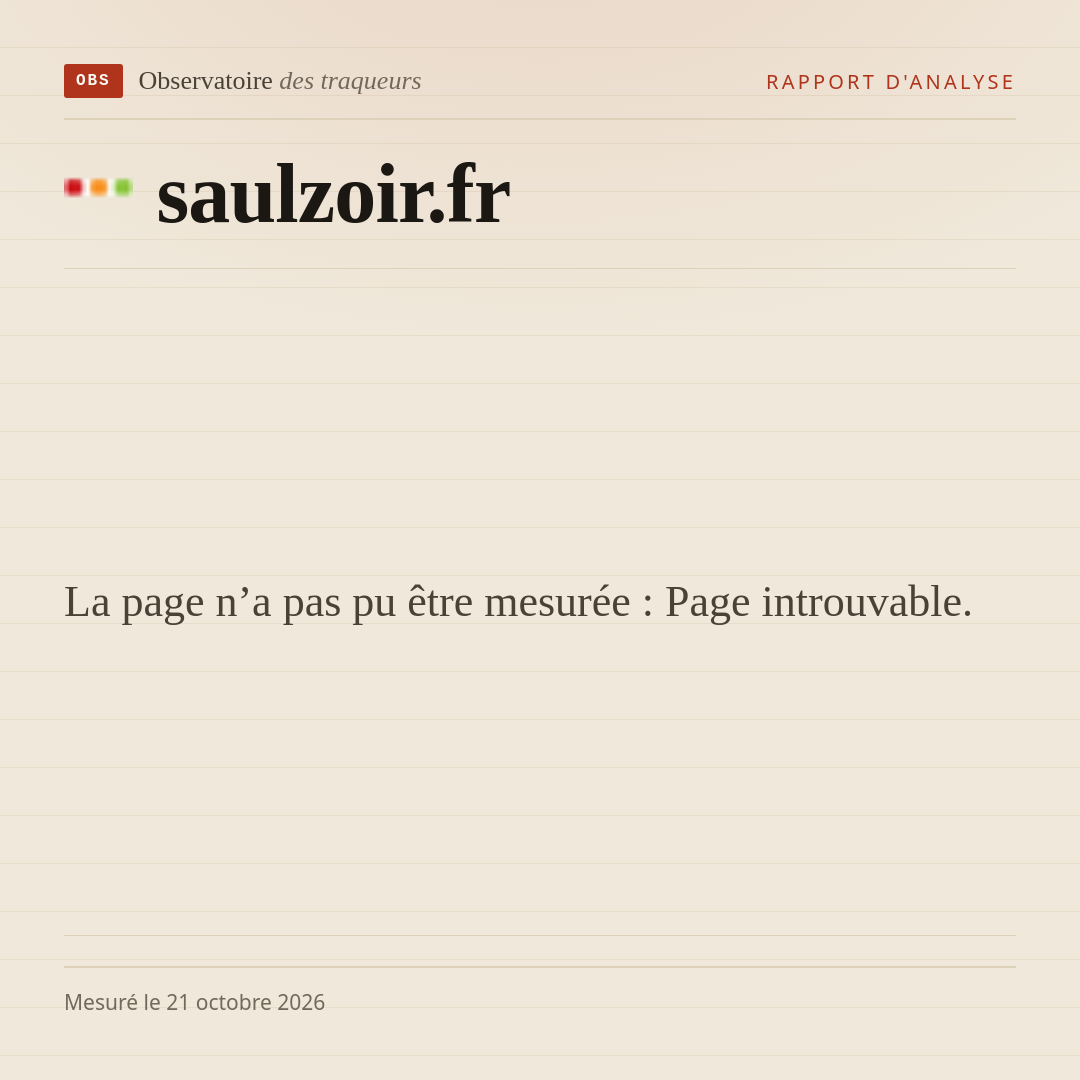 La page n’a pas pu être mesurée : Page introuvable.