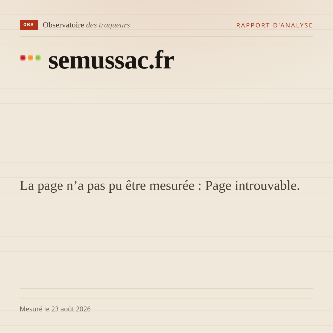La page n’a pas pu être mesurée : Page introuvable.