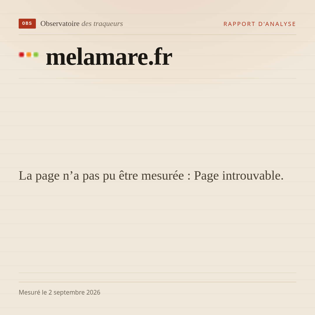 La page n’a pas pu être mesurée : Page introuvable.