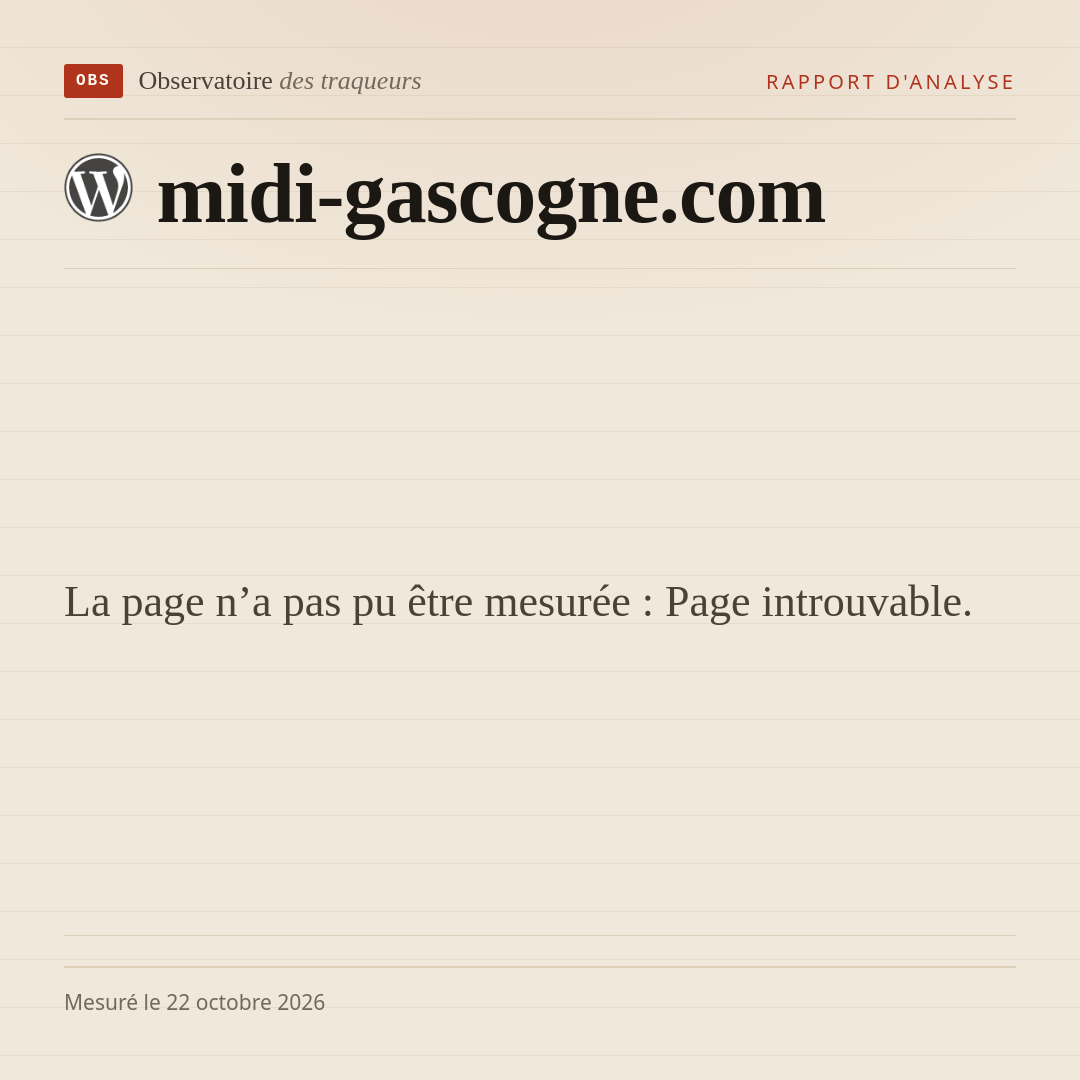 La page n’a pas pu être mesurée : Page introuvable.