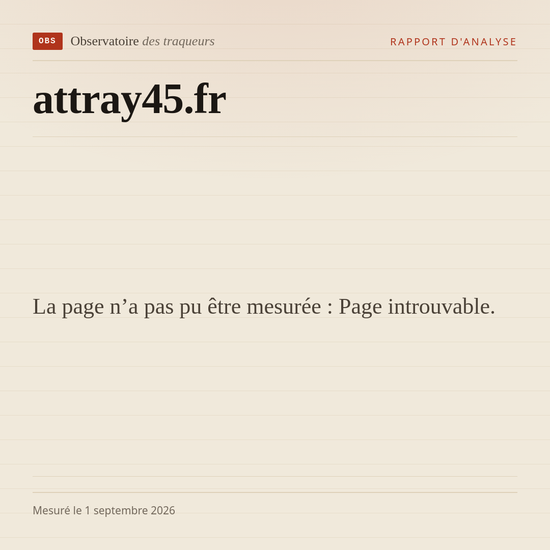 La page n’a pas pu être mesurée : Page introuvable.
