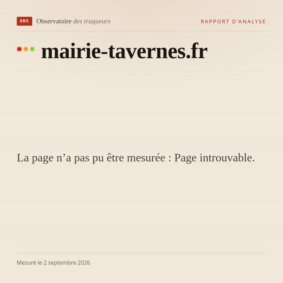 La page n’a pas pu être mesurée : Page introuvable.