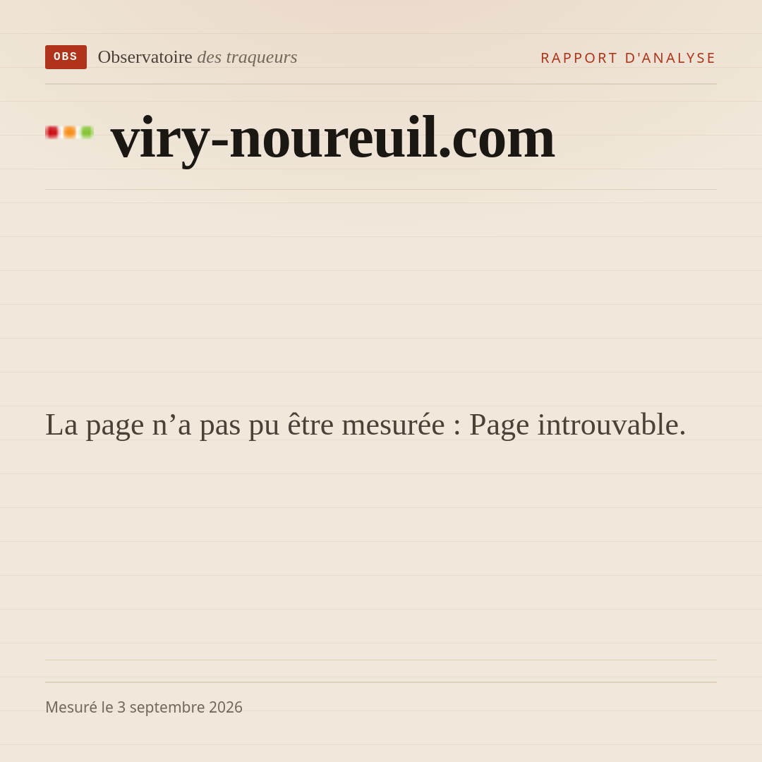 La page n’a pas pu être mesurée : Page introuvable.