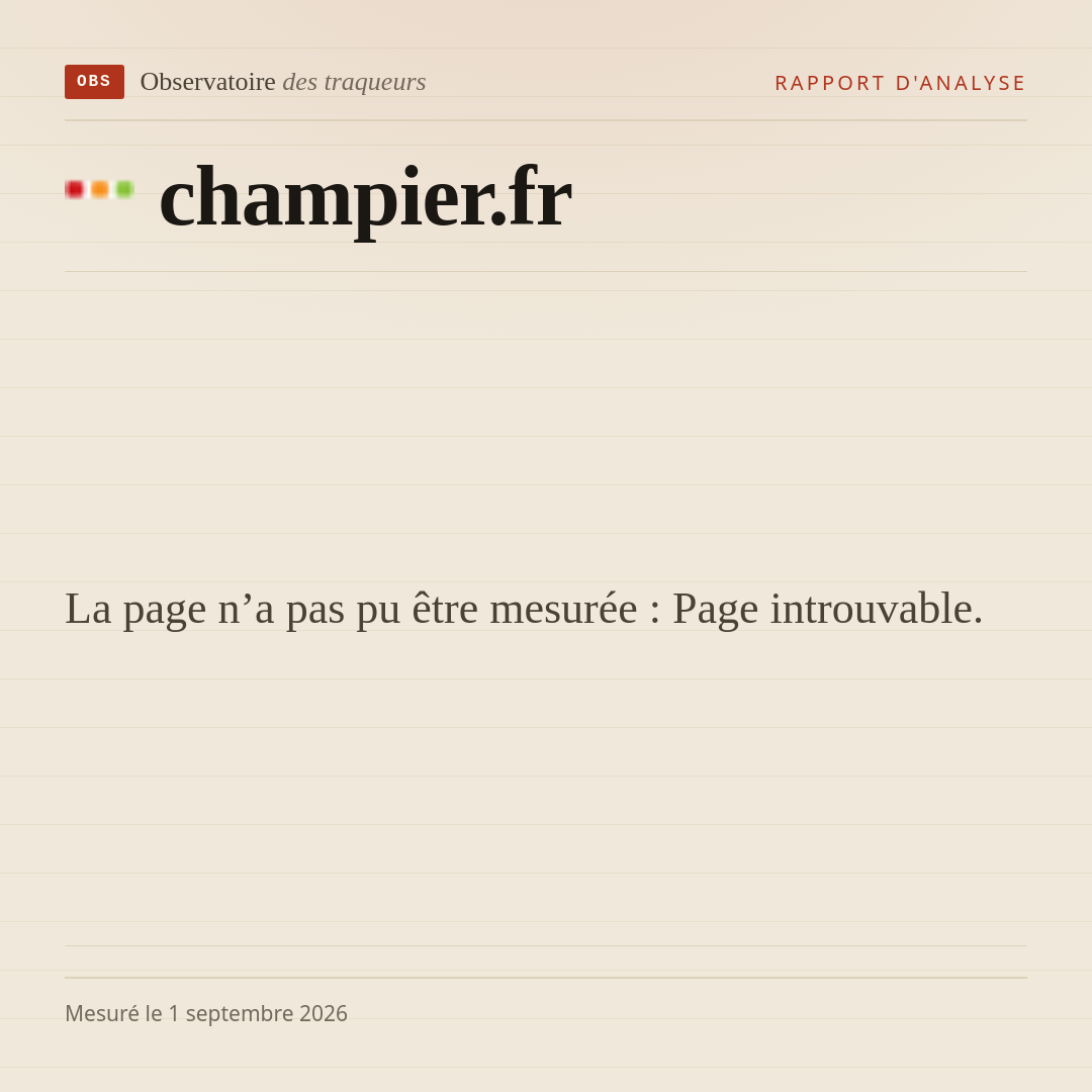 La page n’a pas pu être mesurée : Page introuvable.