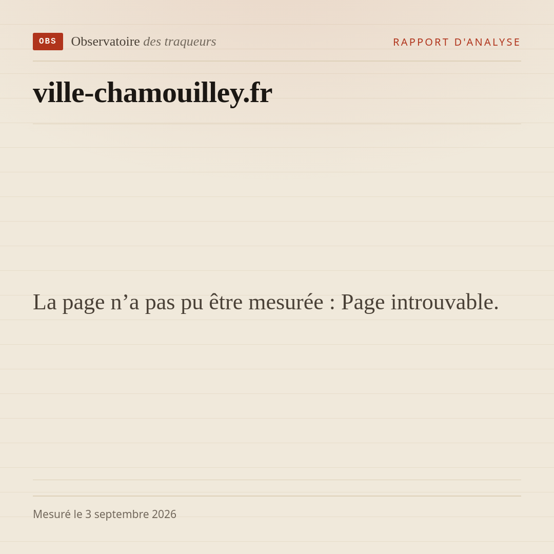 La page n’a pas pu être mesurée : Page introuvable.
