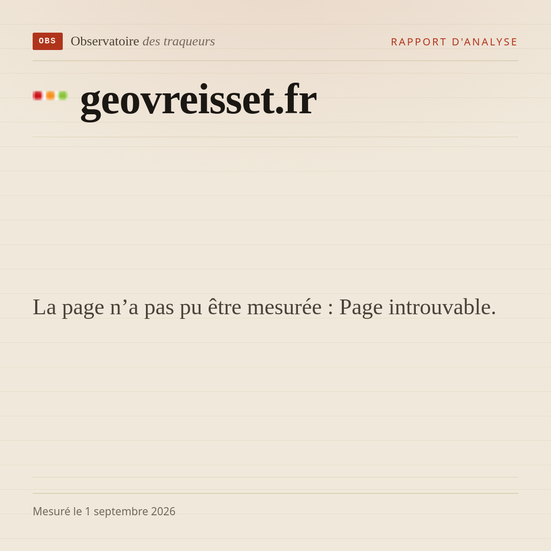 La page n’a pas pu être mesurée : Page introuvable.