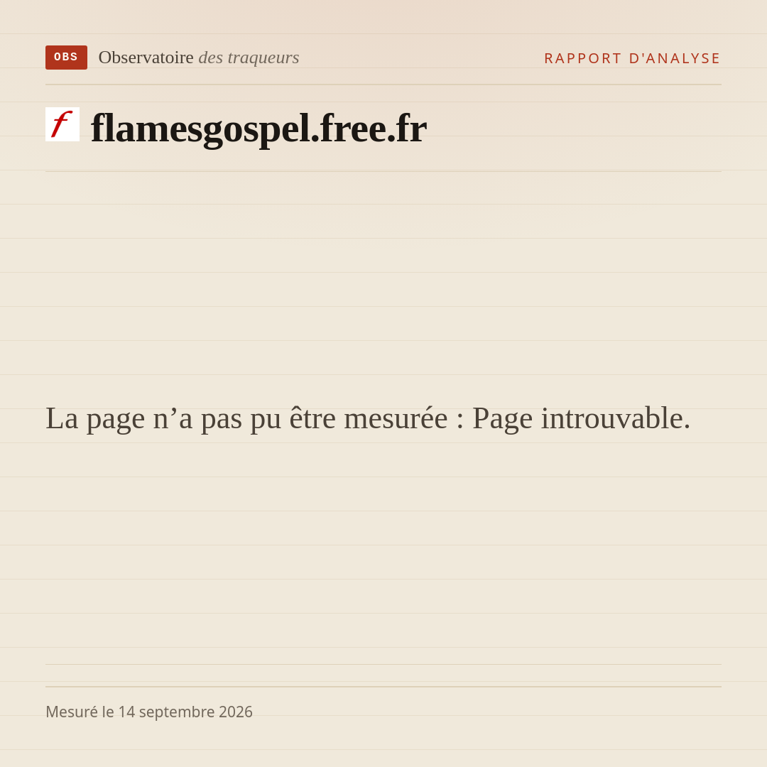 La page n’a pas pu être mesurée : Page introuvable.