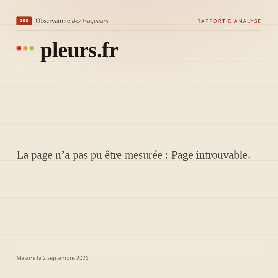 La page n’a pas pu être mesurée : Page introuvable.