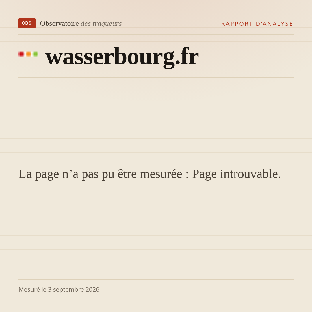 La page n’a pas pu être mesurée : Page introuvable.