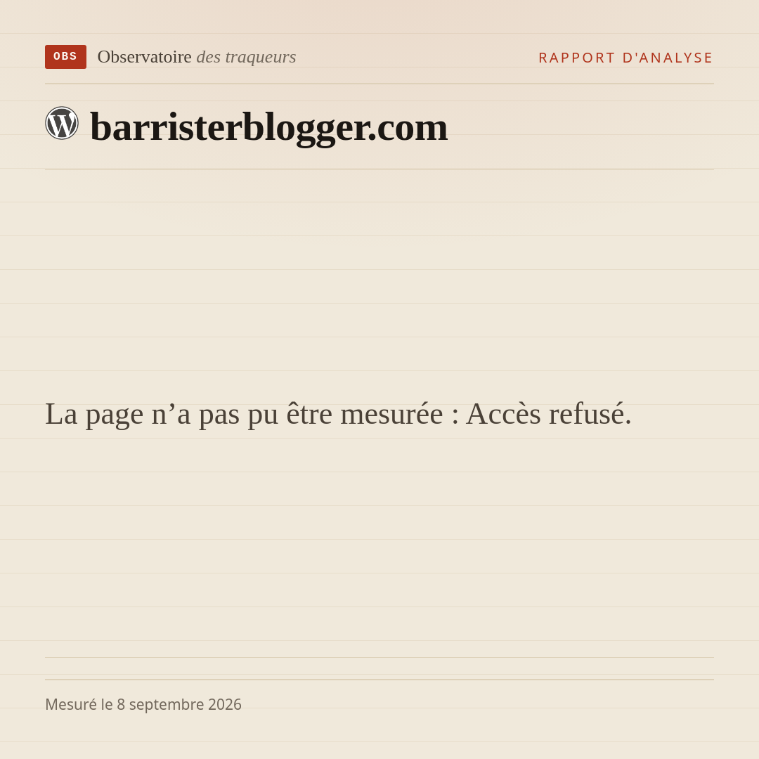 La page n’a pas pu être mesurée : Accès refusé.