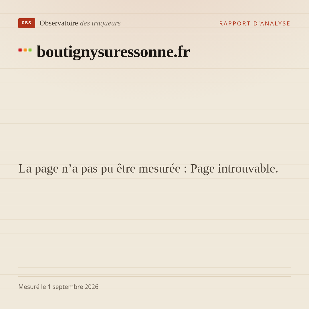 La page n’a pas pu être mesurée : Page introuvable.
