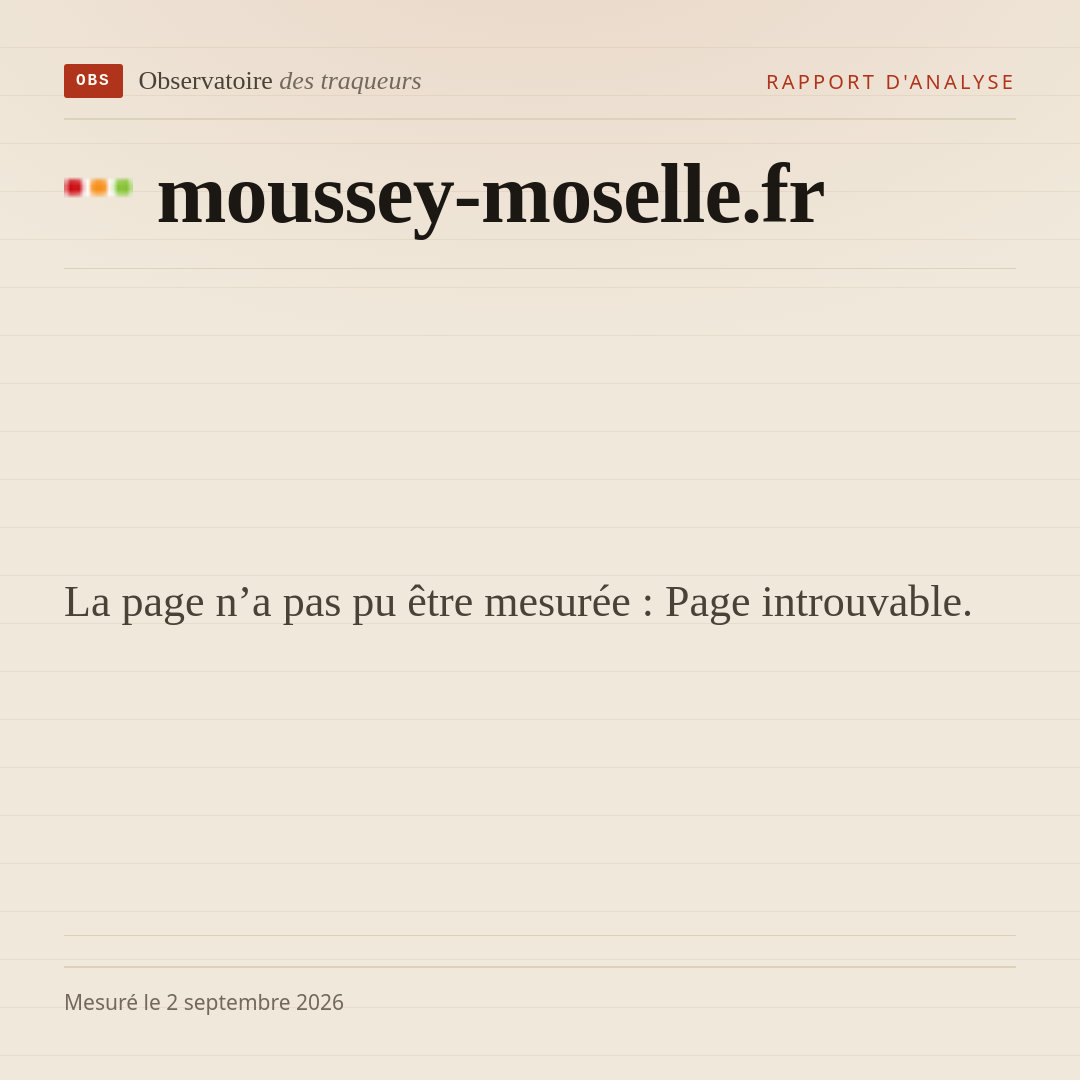 La page n’a pas pu être mesurée : Page introuvable.
