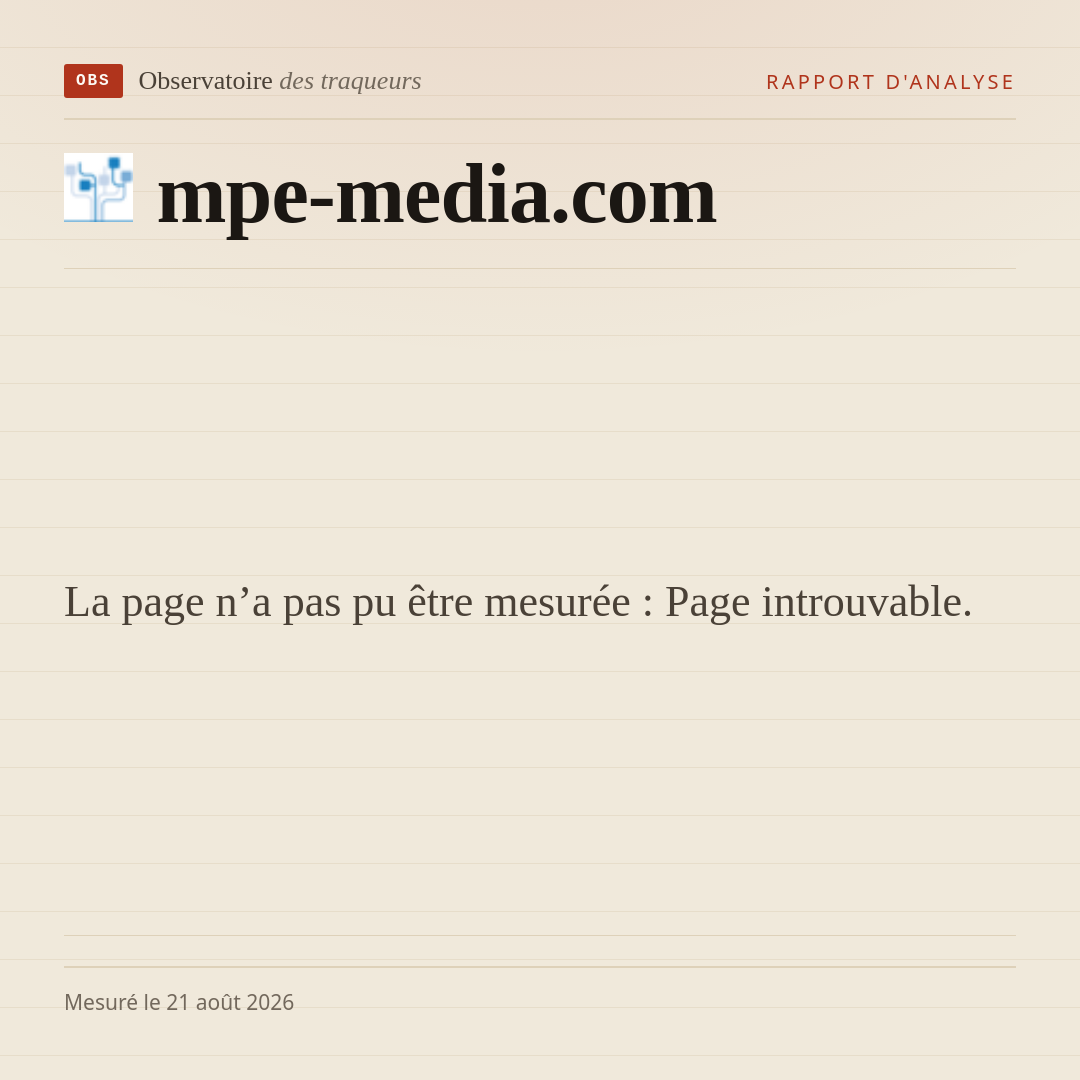 La page n’a pas pu être mesurée : Page introuvable.